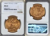 Франция 100 франков 1906 A на аукционе Heritage - January 23, 2023