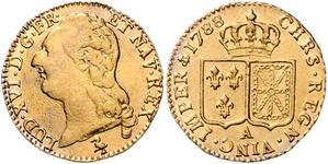 Франция Луидор 1788 A на аукционе Möller - November 16, 2023