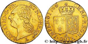 Франция Луидор 1788 A на аукционе cgb.fr - January 25, 2022