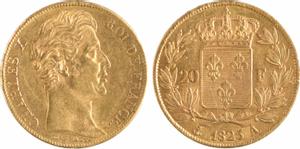 Франция 20 франков 1825 A на аукционе iNumis - May 9, 2022